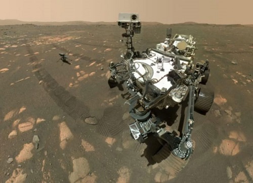 جدیدترین تصویر از مریخ نورد استقامت